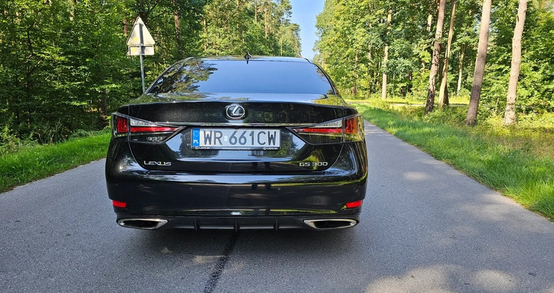 Lexus GS cena 109900 przebieg: 90500, rok produkcji 2017 z Kozienice małe 79